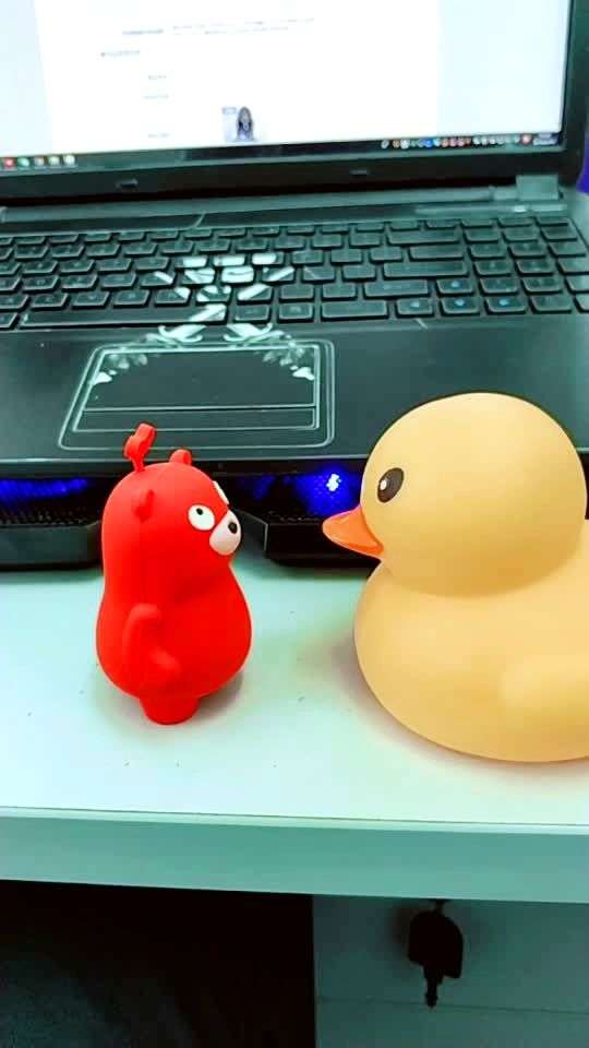 转转熊与小黄鸭的故事