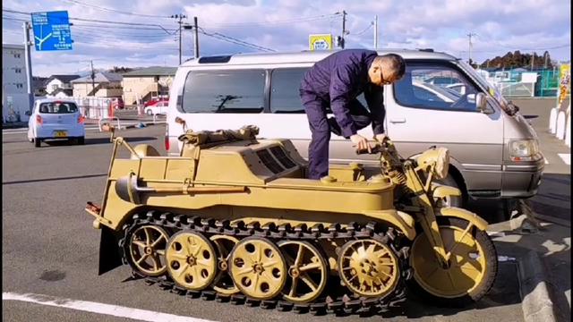 德国sdkfz2半履带