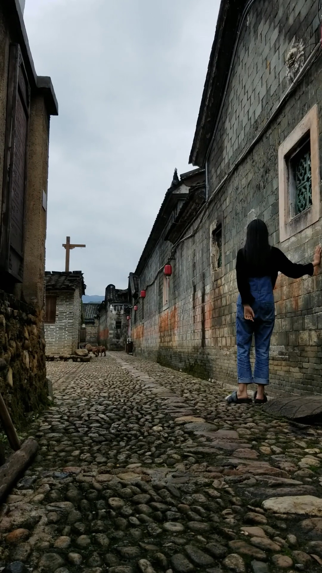 小姐姐住在这样的巷子里.