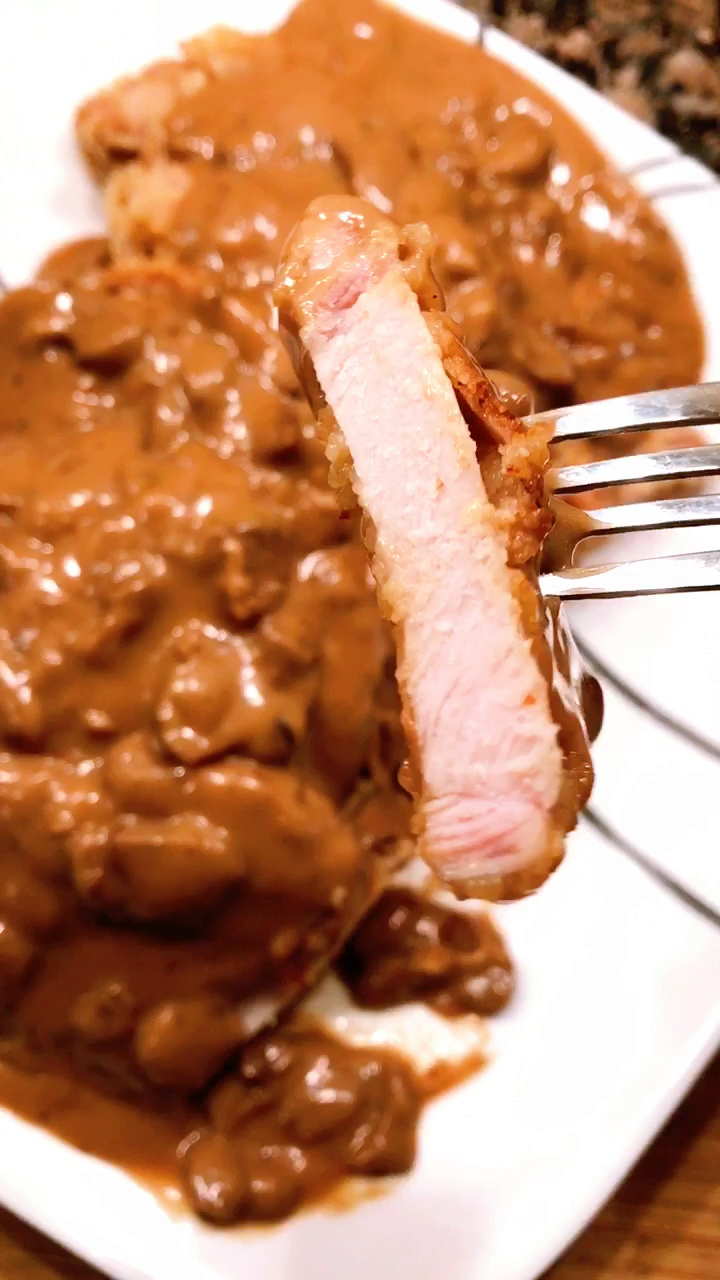 美味又方便的德国煎猪排.