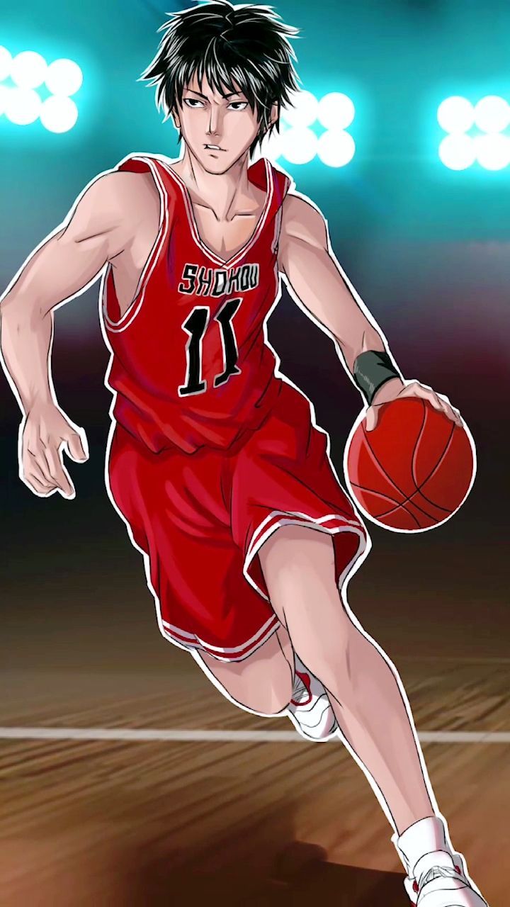 因为流川枫多少人爱上了打篮球,幻想着某个像晴子一样的姑娘为自己