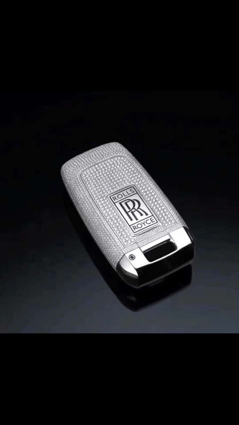 劳斯莱斯车钥匙包真金镶钻,将奢华进行到底