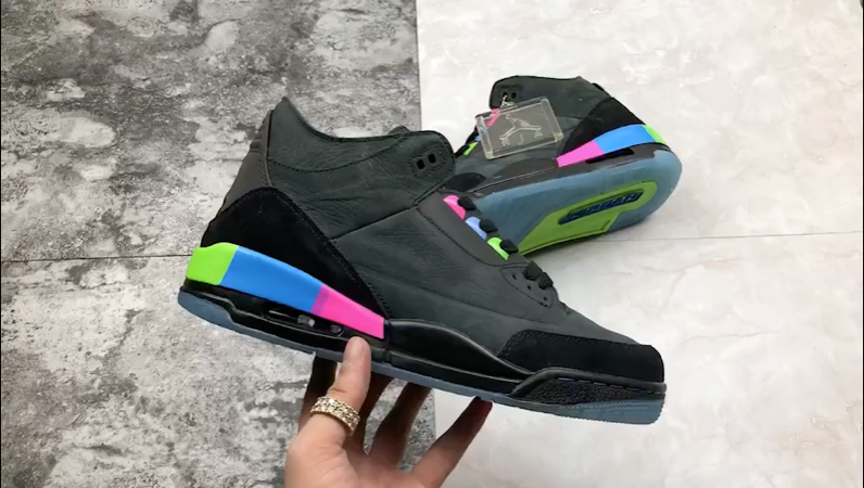 aj3欧洲限定黑彩虹