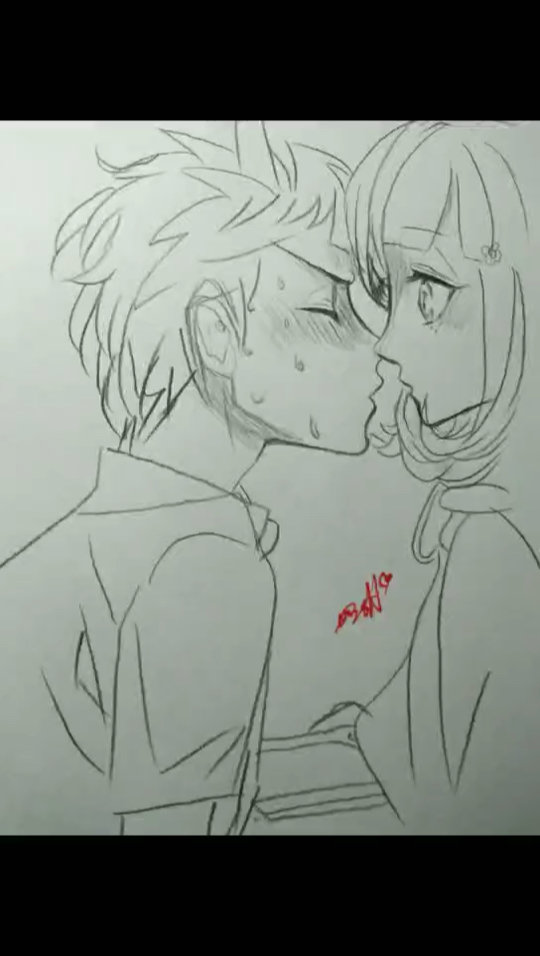 第一次亲女朋友  好紧张啊.