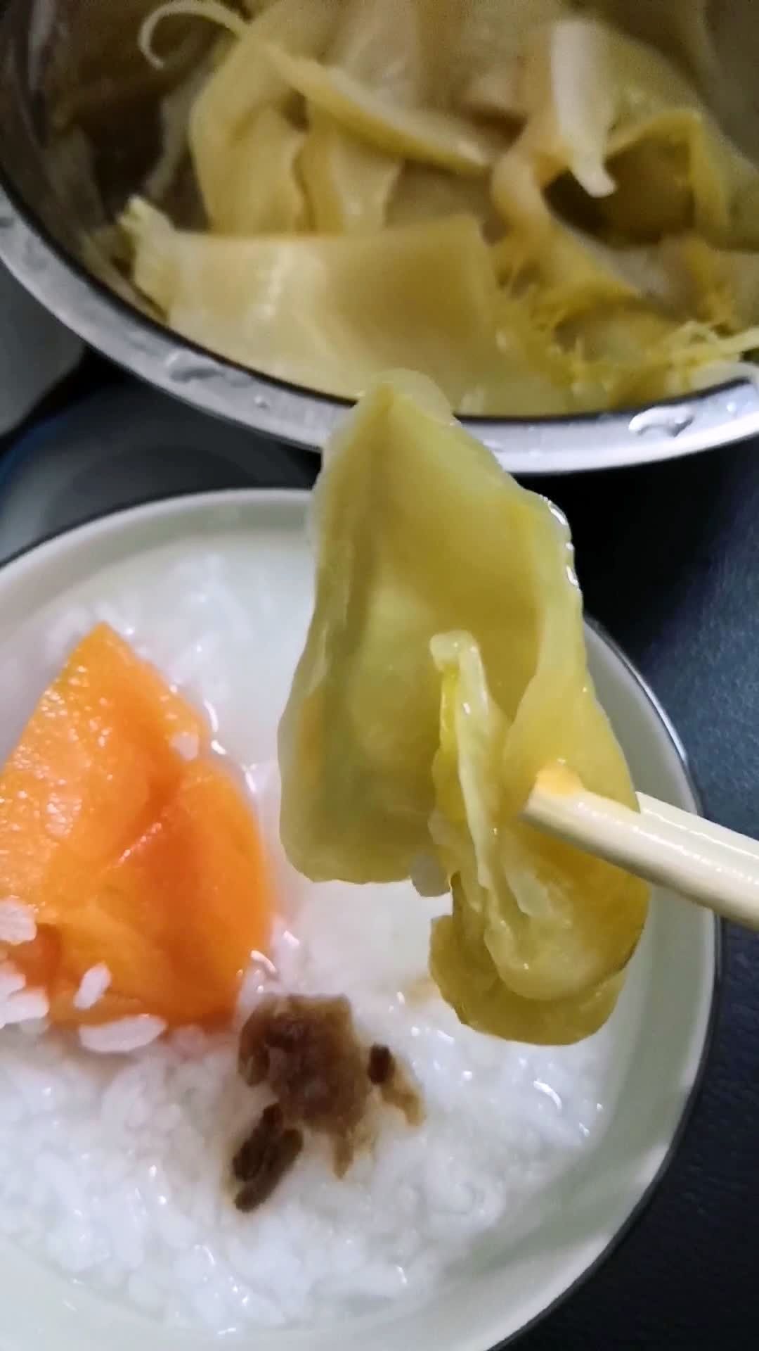 白粥番薯配咸菜,潮汕人人爱!989898