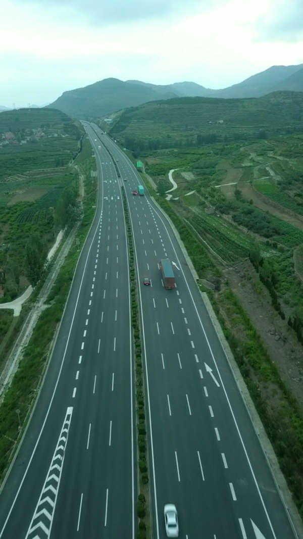 中国最美高速,青兰高速,山东沂水段!