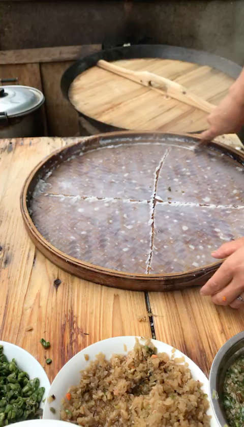 大余烫皮,配菜好好吃