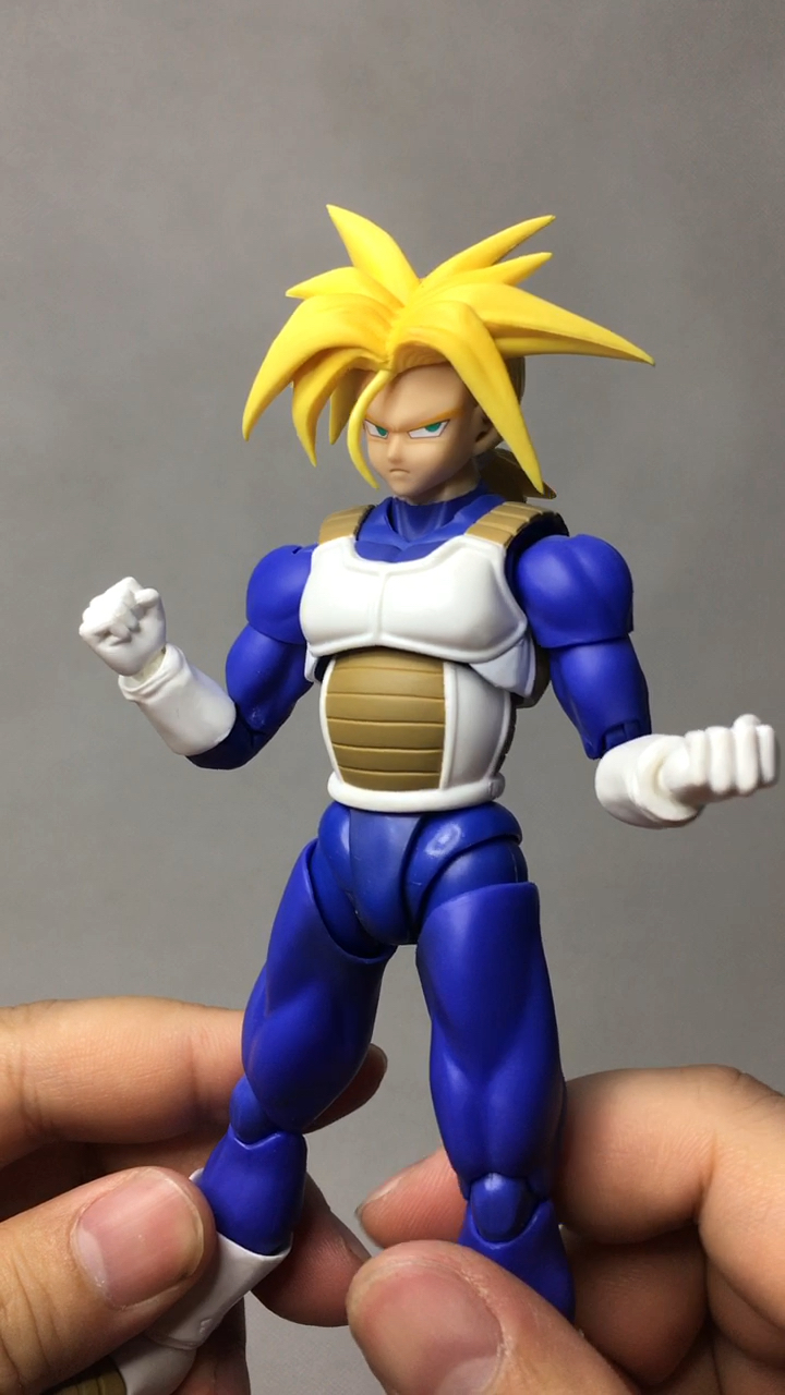 掰玩具 shf龙珠 战斗服特兰克斯