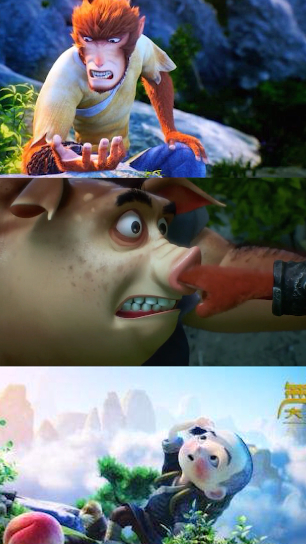 电影:西游记之大圣归来,这头不自量力的猪怪可爱的@{uid