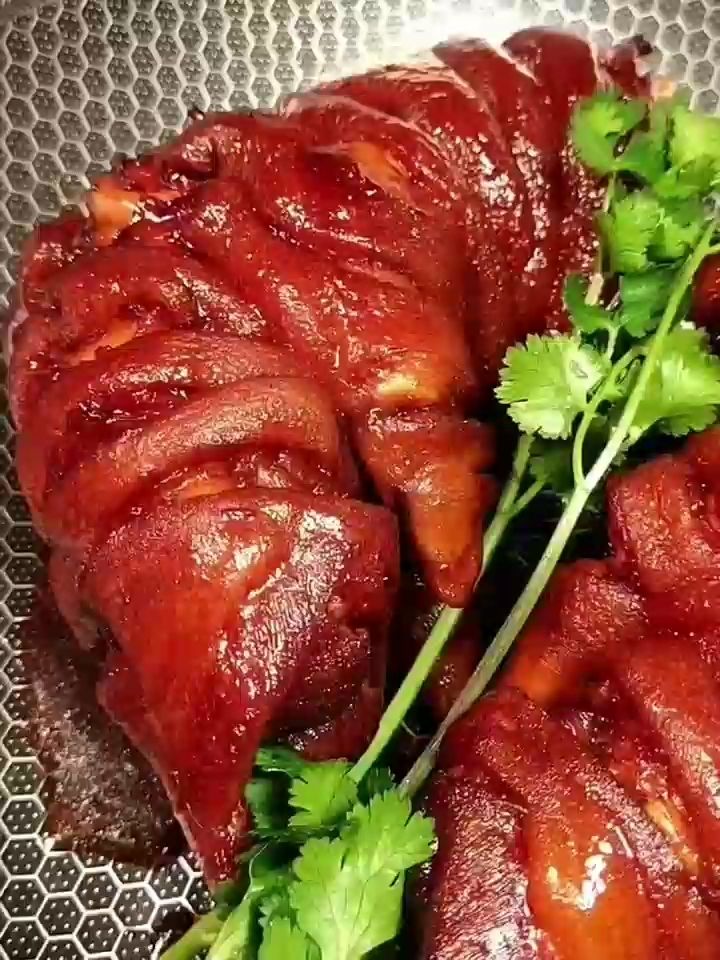 虎皮猪蹄的做法