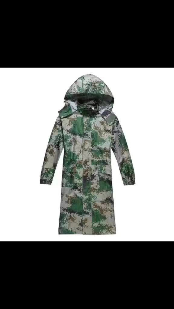 雨季来临,少不了一套好雨衣.07陆军连体雨衣