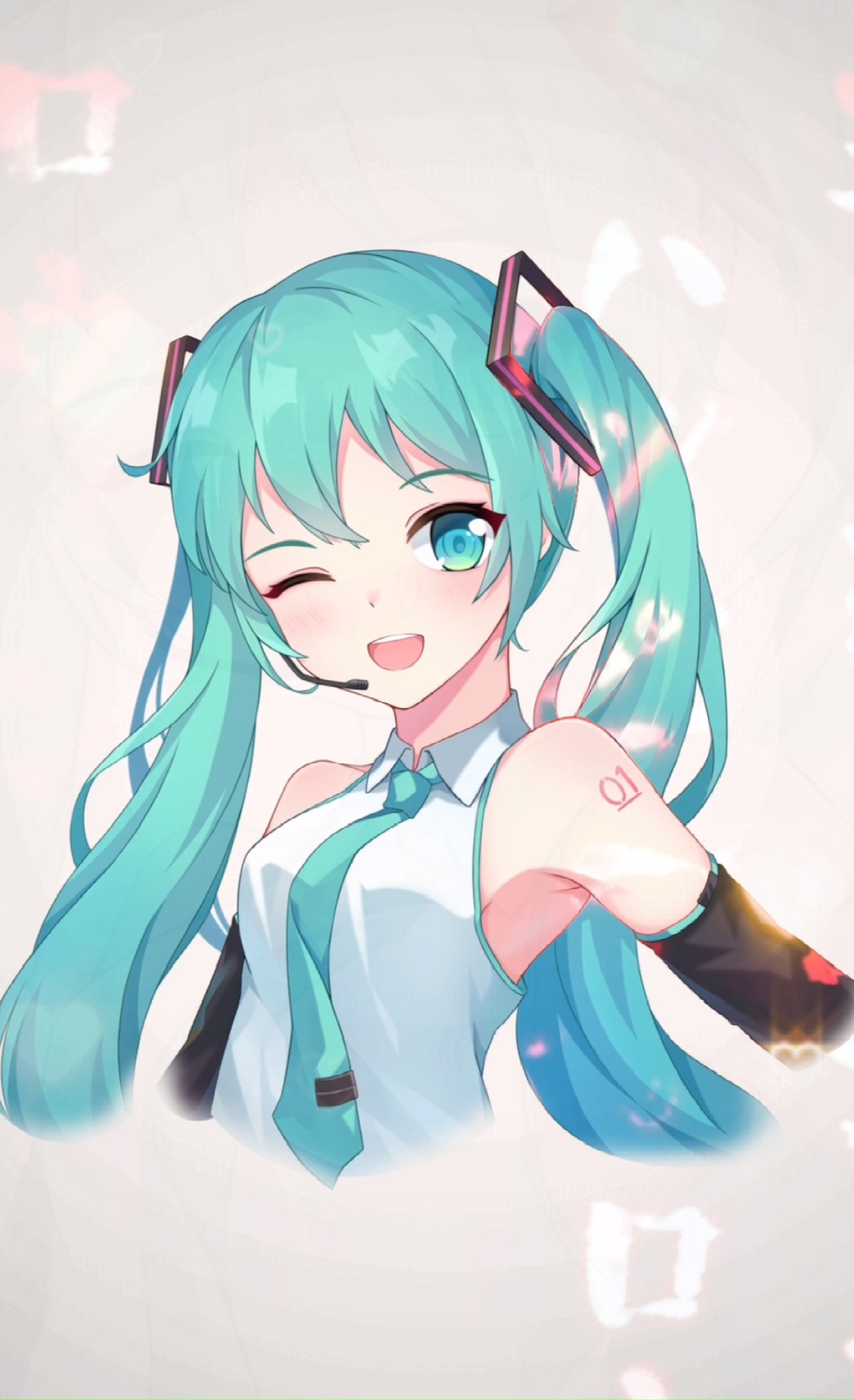初音未来--超级简单画法,建议收藏!#闪艺#绘画教程