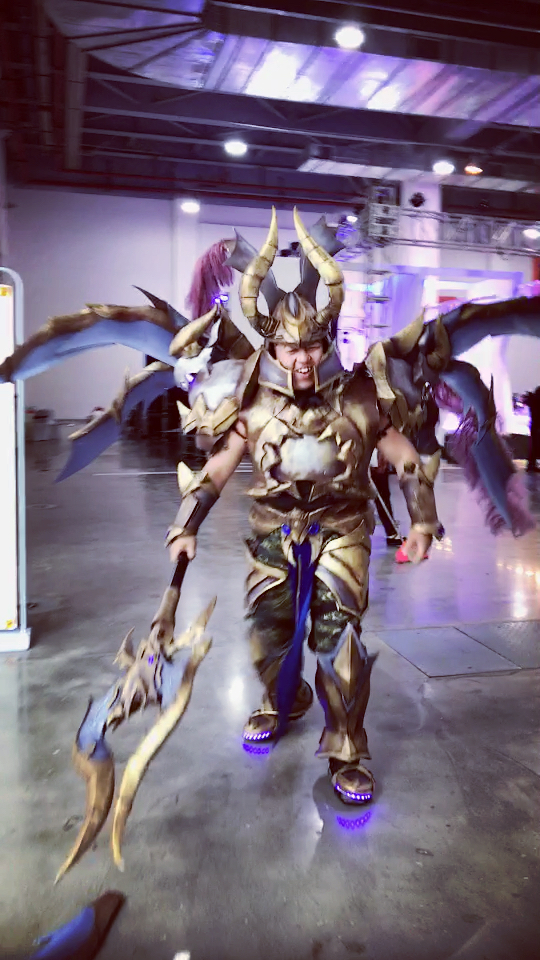 王者荣耀吕布cos配上这音乐怎么样