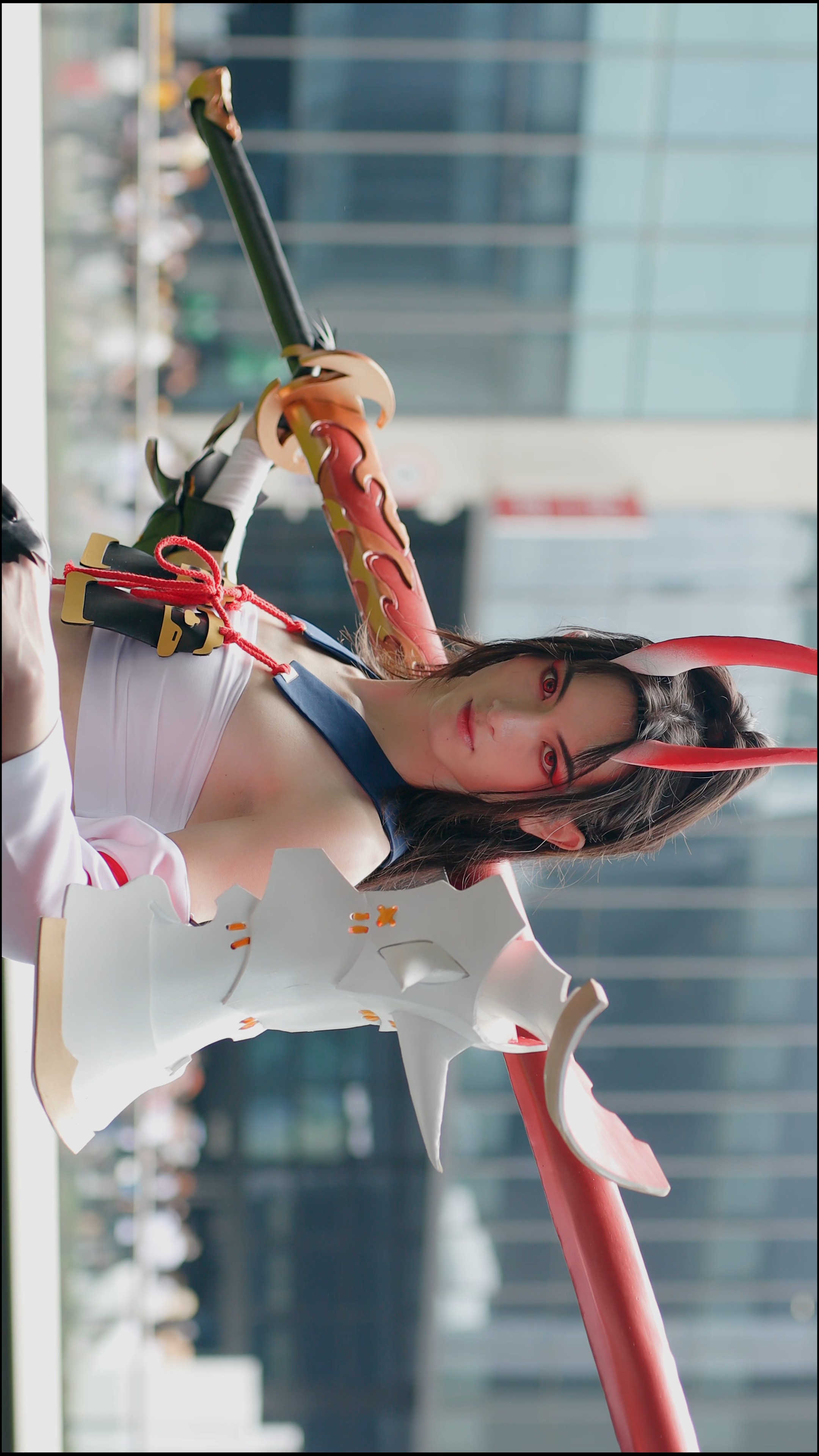 13cp28大长刀高个子大哥哥sp赤影妖刀姬cos#cp28 #上海漫展 #阴阳师