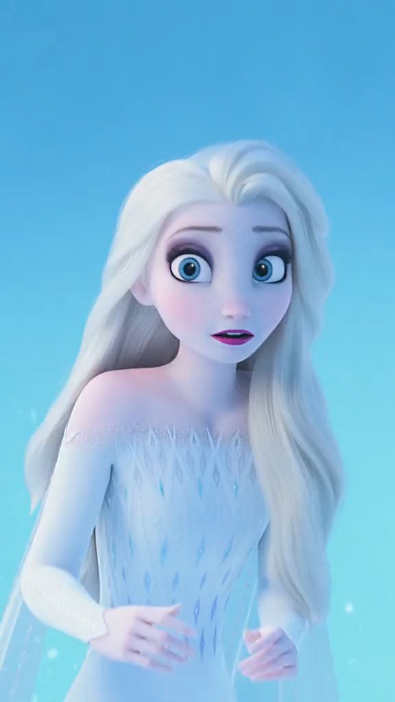 艾莎生动的表情演绎#动漫