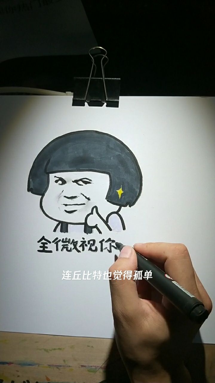 手绘金馆长搞笑表情 包上线了