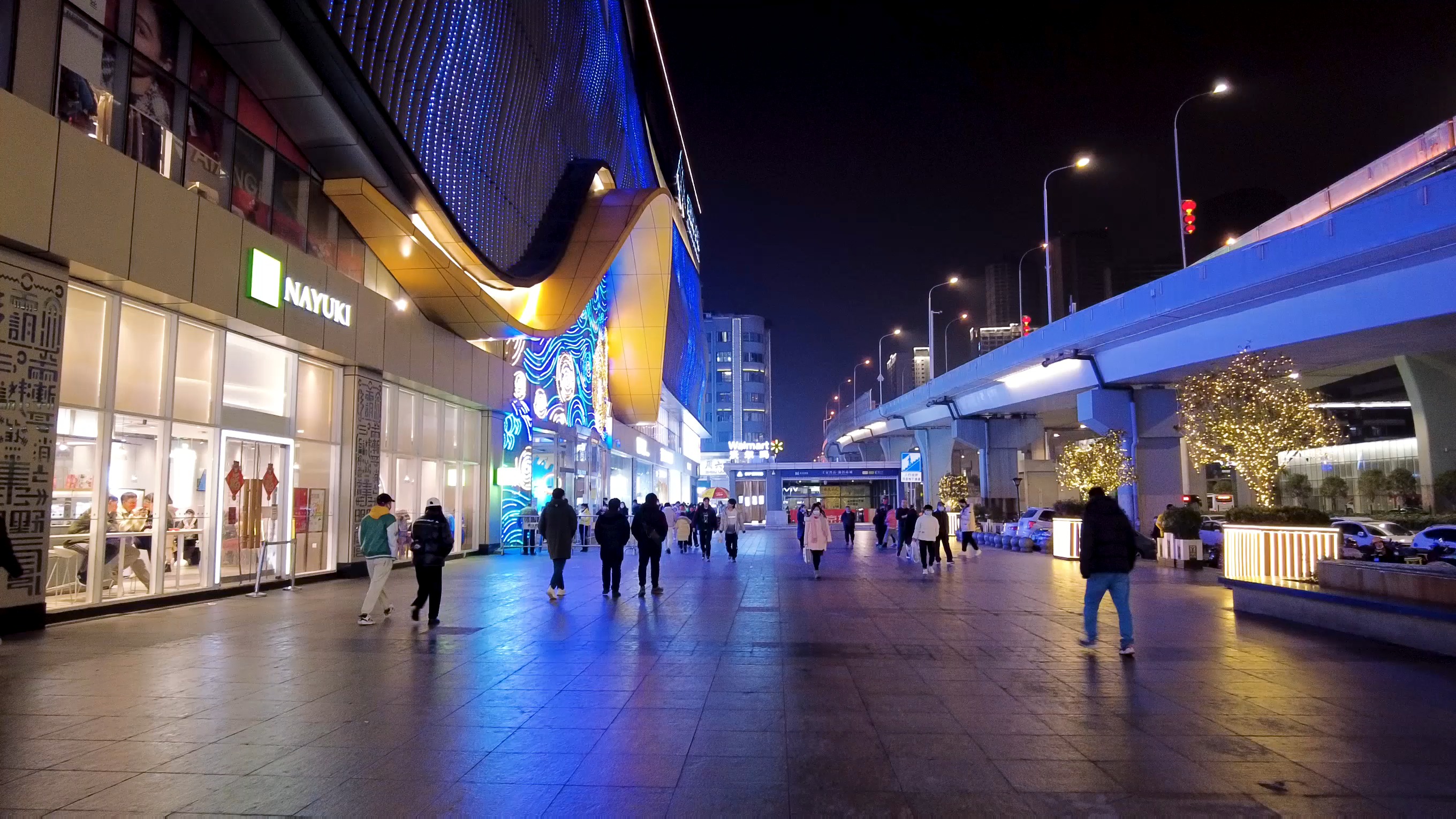 「江城夜景」王家湾,武汉汉阳的核心商圈