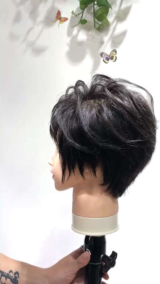 假头也可以剪的很好看