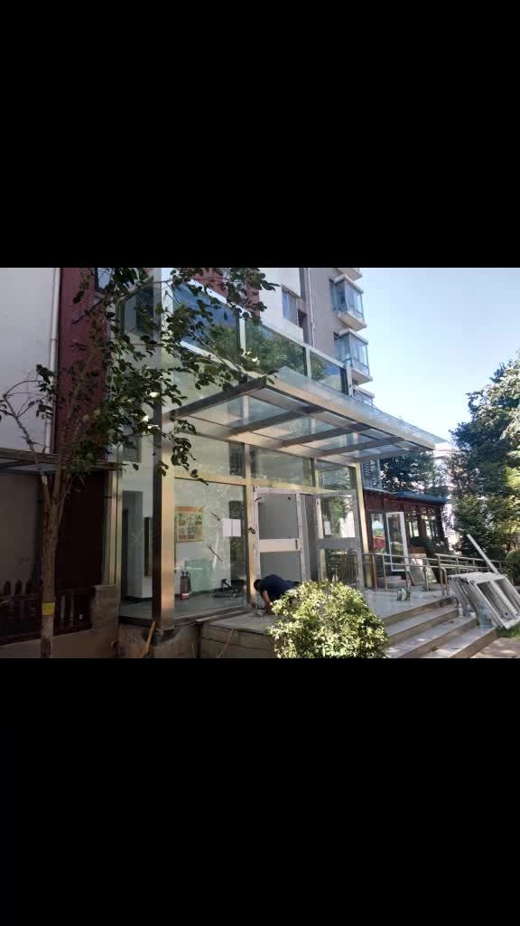 钢结构单元门厅改造