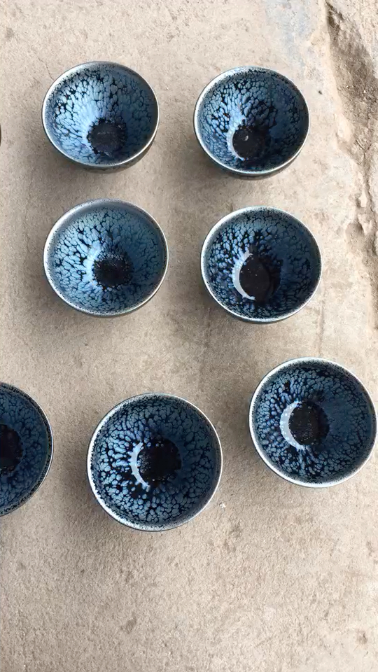 义发建盏 蓝鹧鸪斑,喜欢私聊咯,我等你