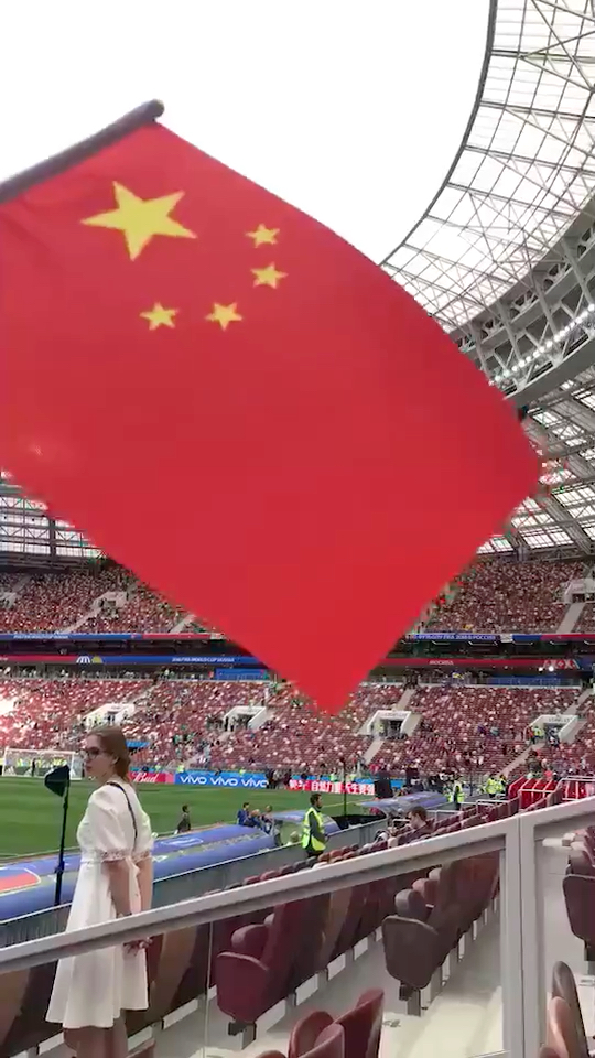 世界杯刚刚入场了