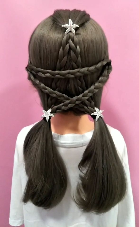 六一儿童节这样扎头发