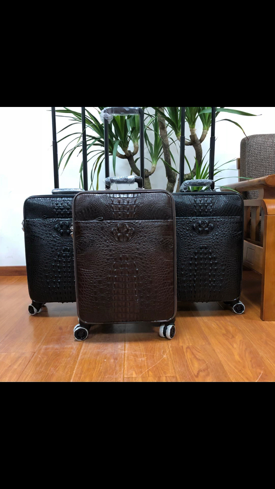 鳄鱼拉杆箱,绝对霸气,喜欢的老铁们加我关注!