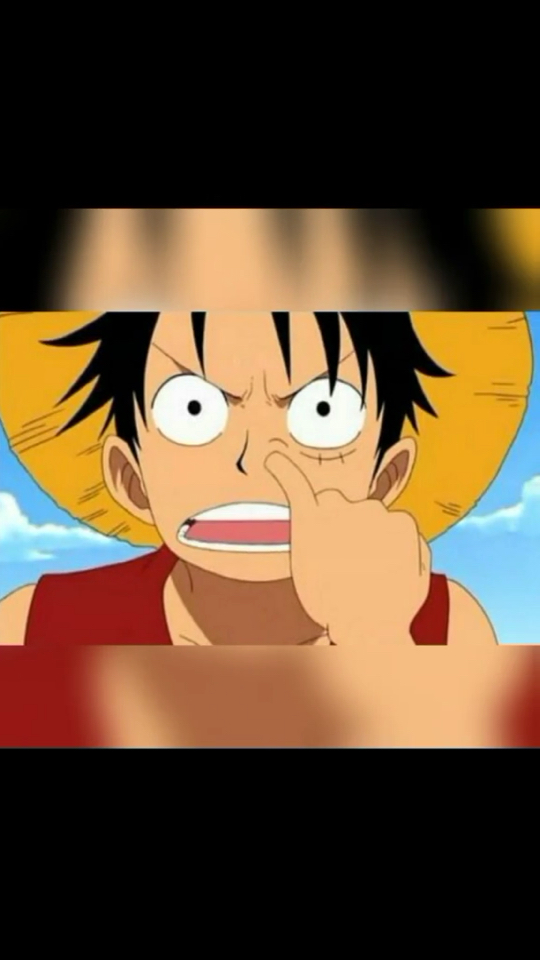 祖传挖鼻孔 路飞深得真谛并发扬光大0909