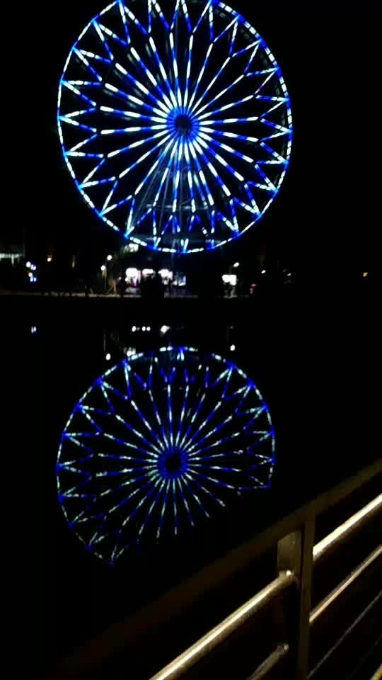 泗水美景摩天轮夜景