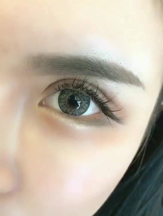 欧式芭比眼!眼里包涵浩瀚宇宙,里面是否有你