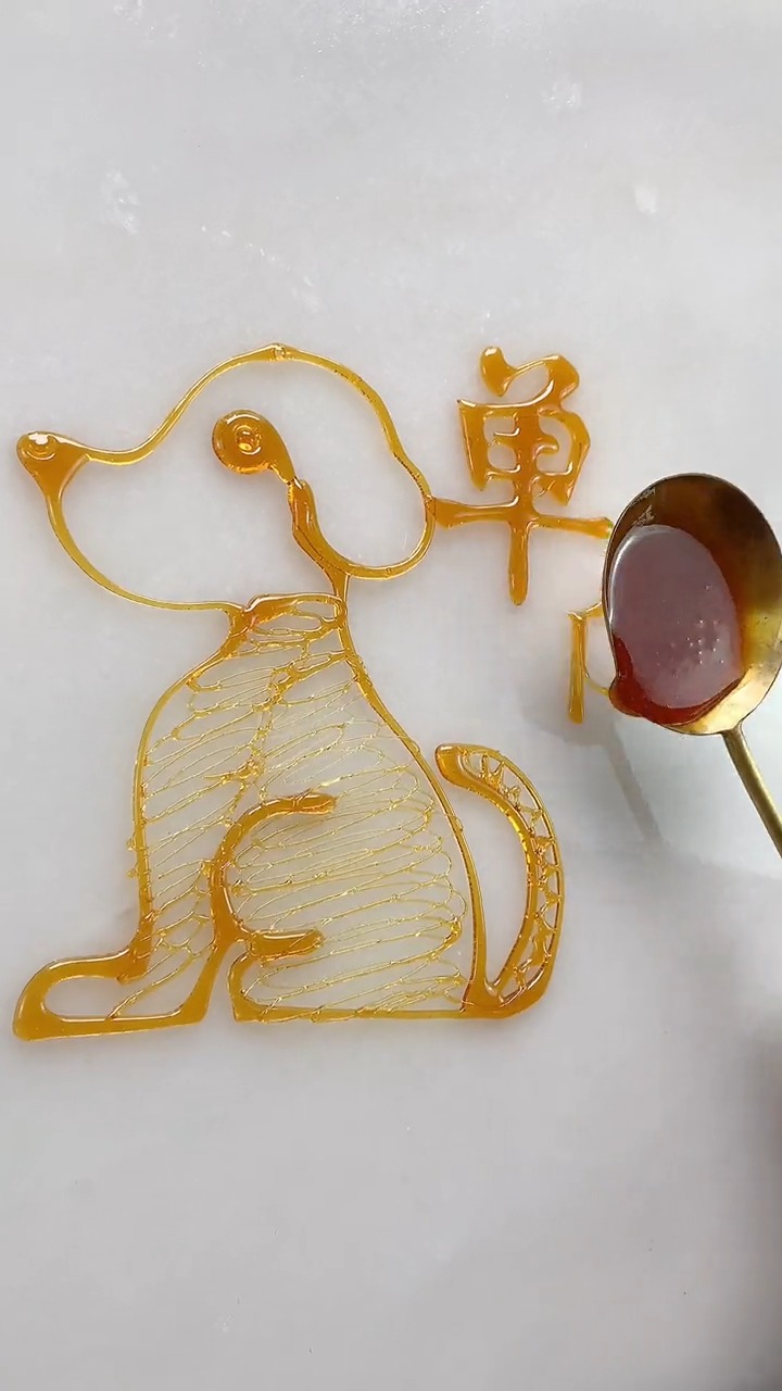 为什么单身的称为单身狗?竟然让我无言以对!#糖画