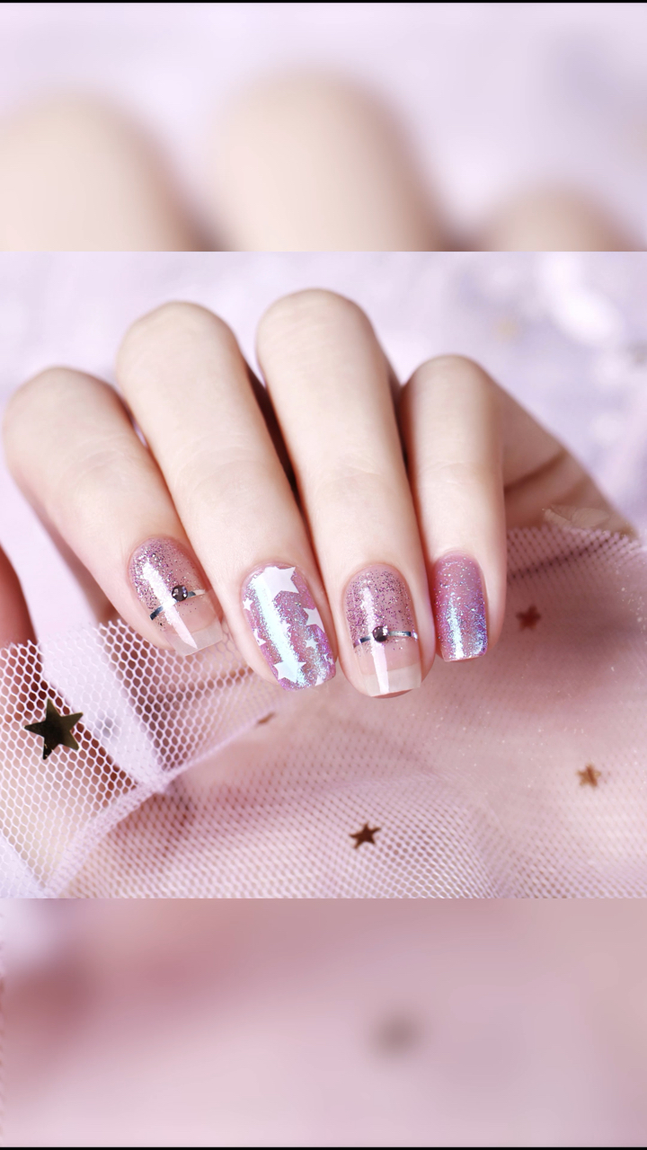 这个美甲花色有没有闪哭你们751575157515