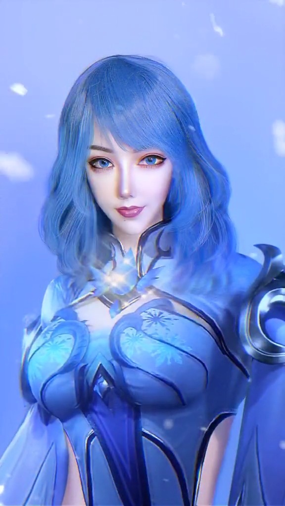 你们觉得我的水冰儿可以c位出道吗?#仿妆#斗罗大陆