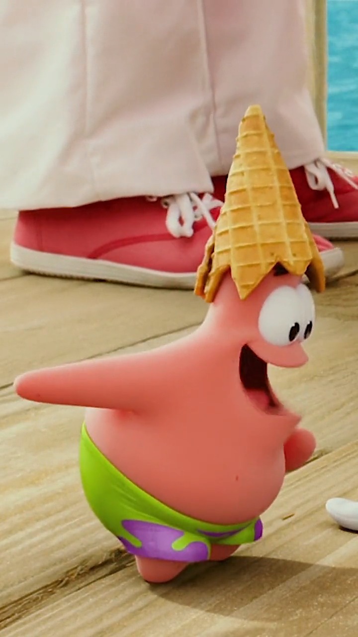 粉粉的海星(派大星). #高清动漫全屏 #动画4k60帧