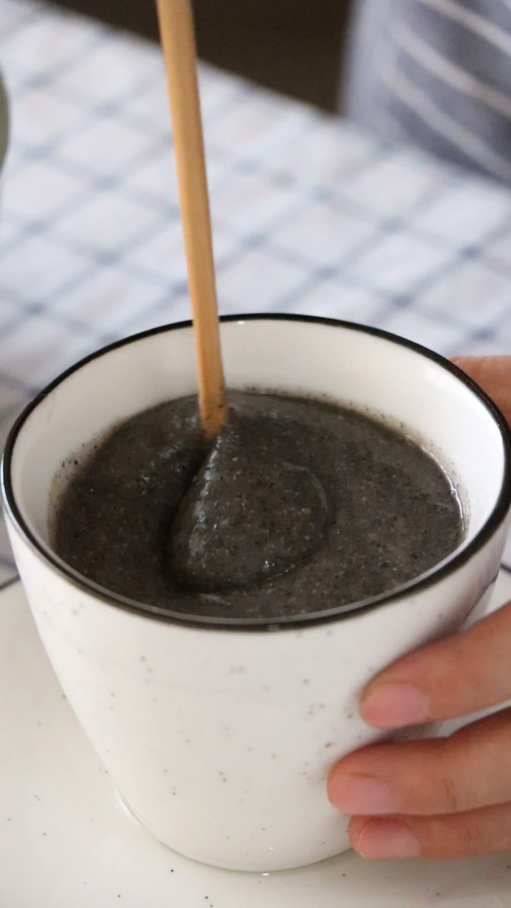 自制黑芝麻糊,很香