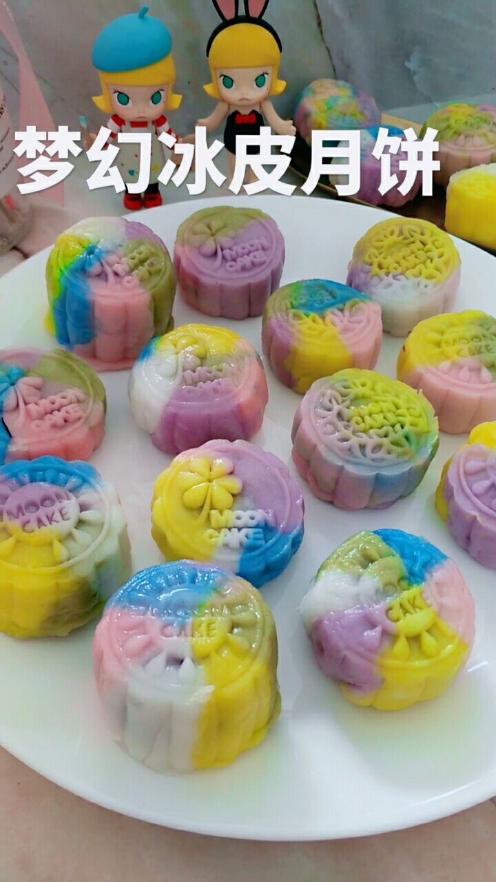 独角兽流沙月饼