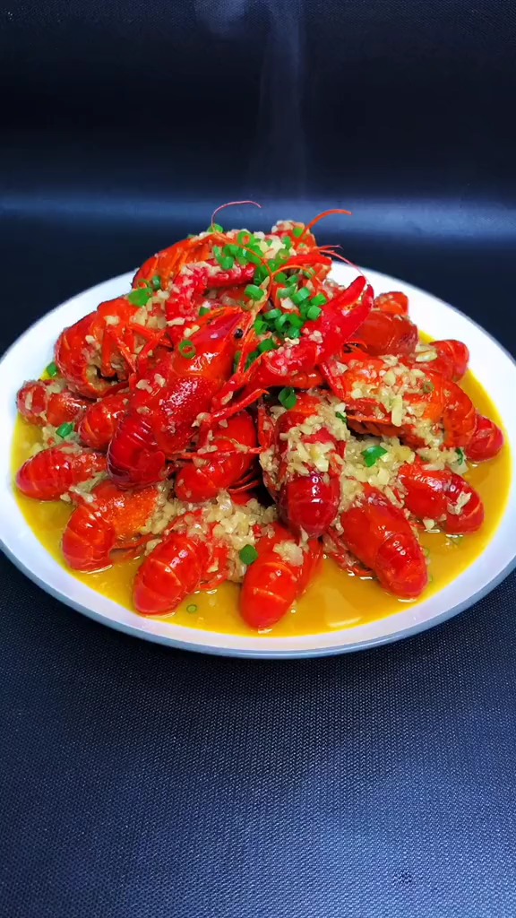 蒜泥小龙虾小龙虾这样做我吃了一盆