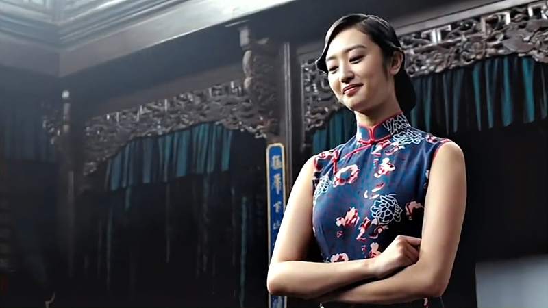 功夫:生死状一签就没有退路,美女穿旗袍施展中国武功,真是惊艳功夫