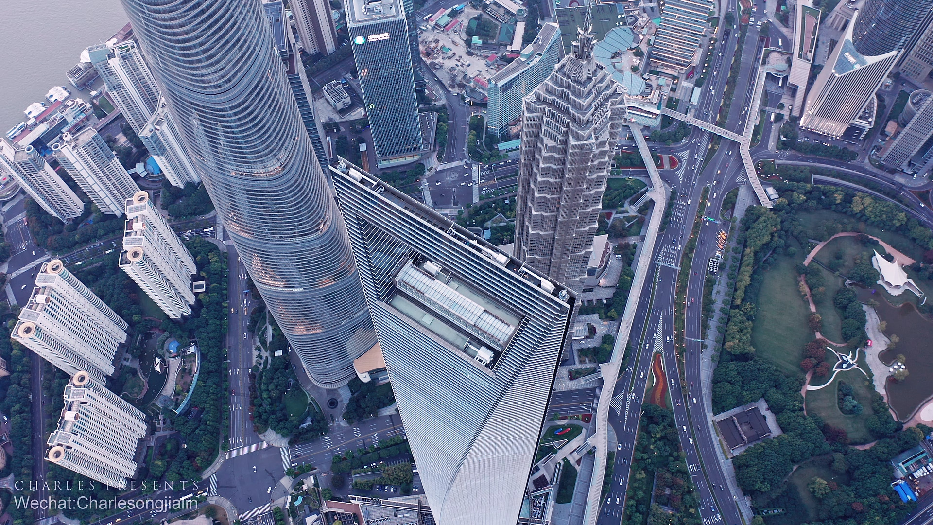 魔都cbd高楼林立