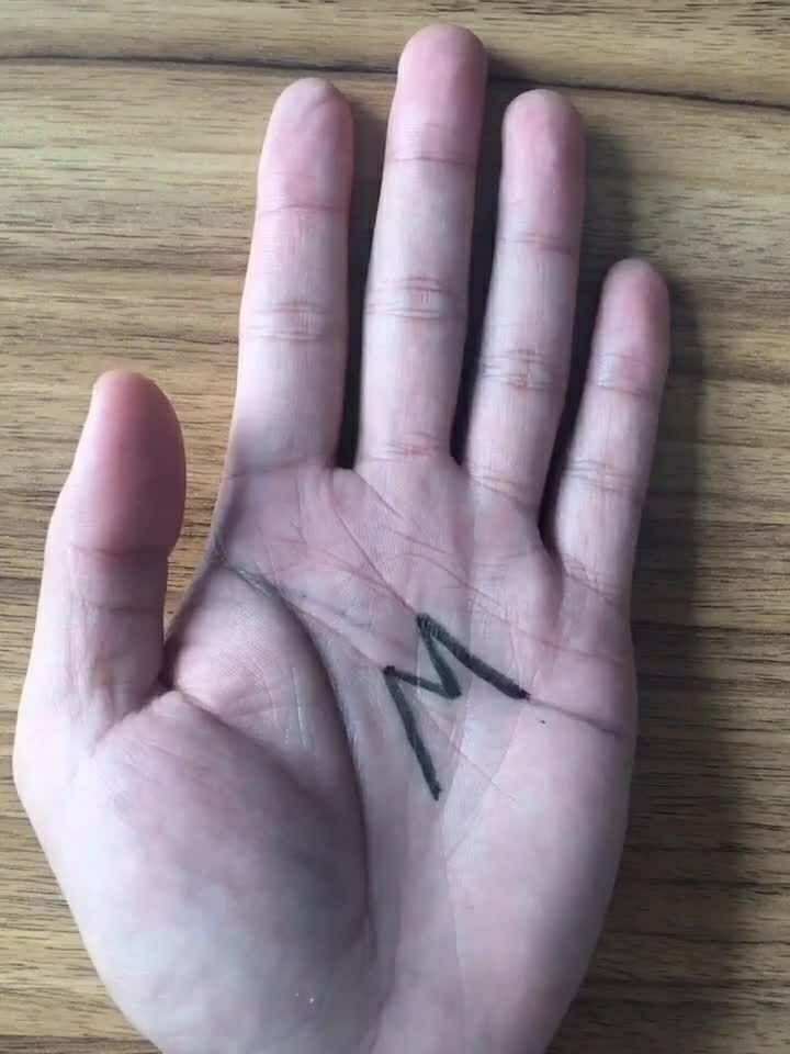 m型掌纹