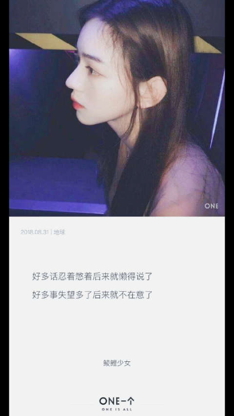 不想说什么.