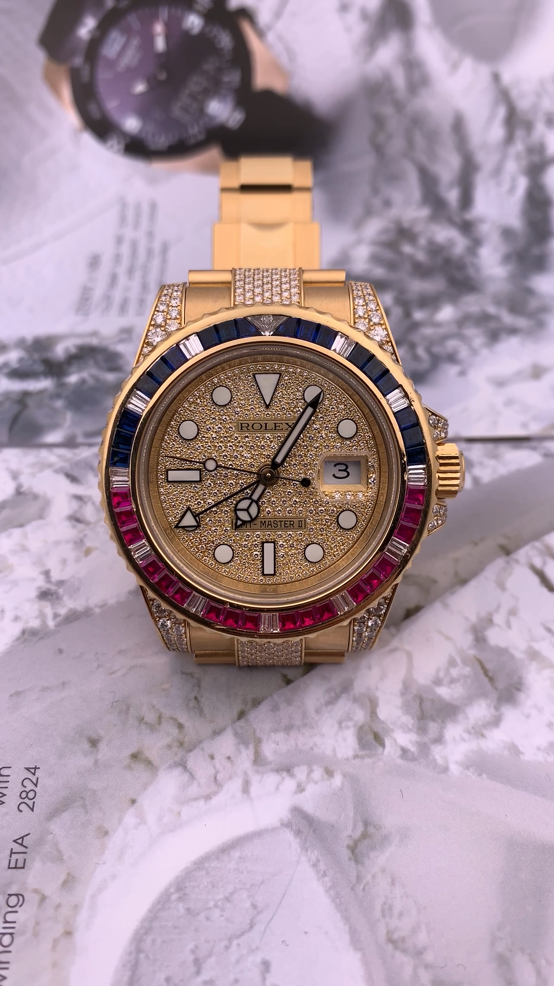 原钻 劳力士116758 vip版 专柜定价近百万