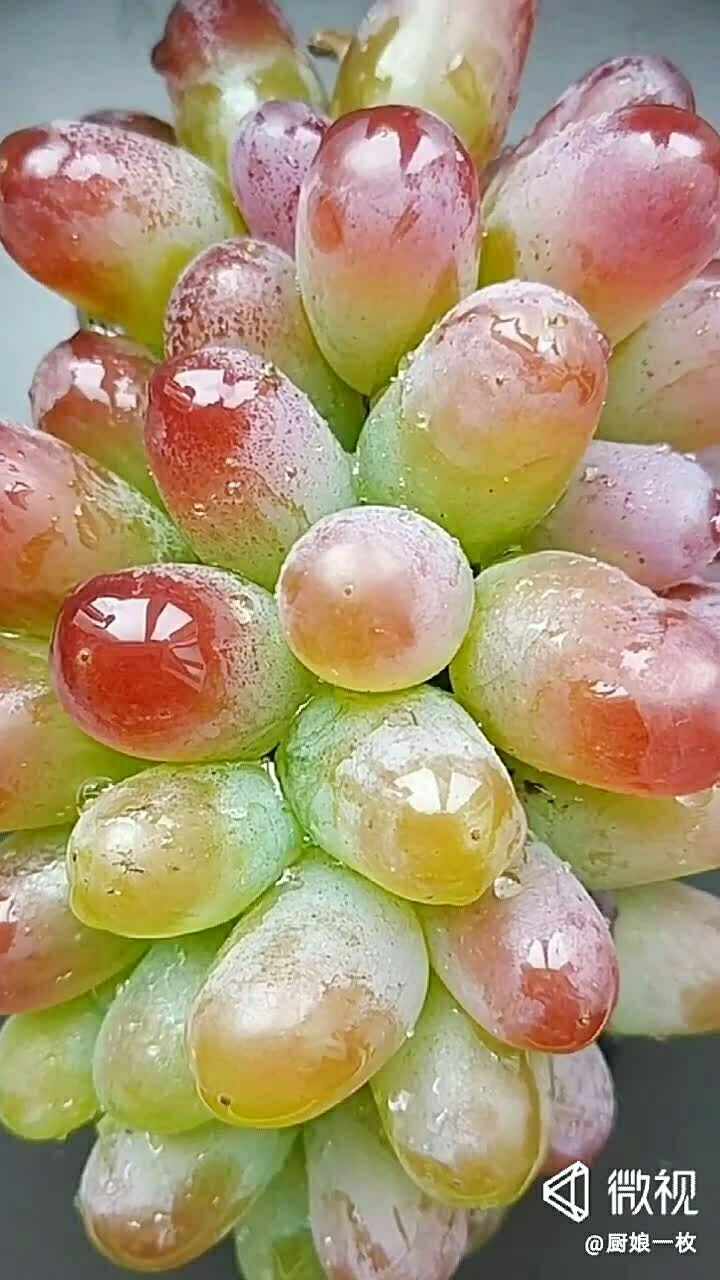 水晶葡萄果冻,特别好吃