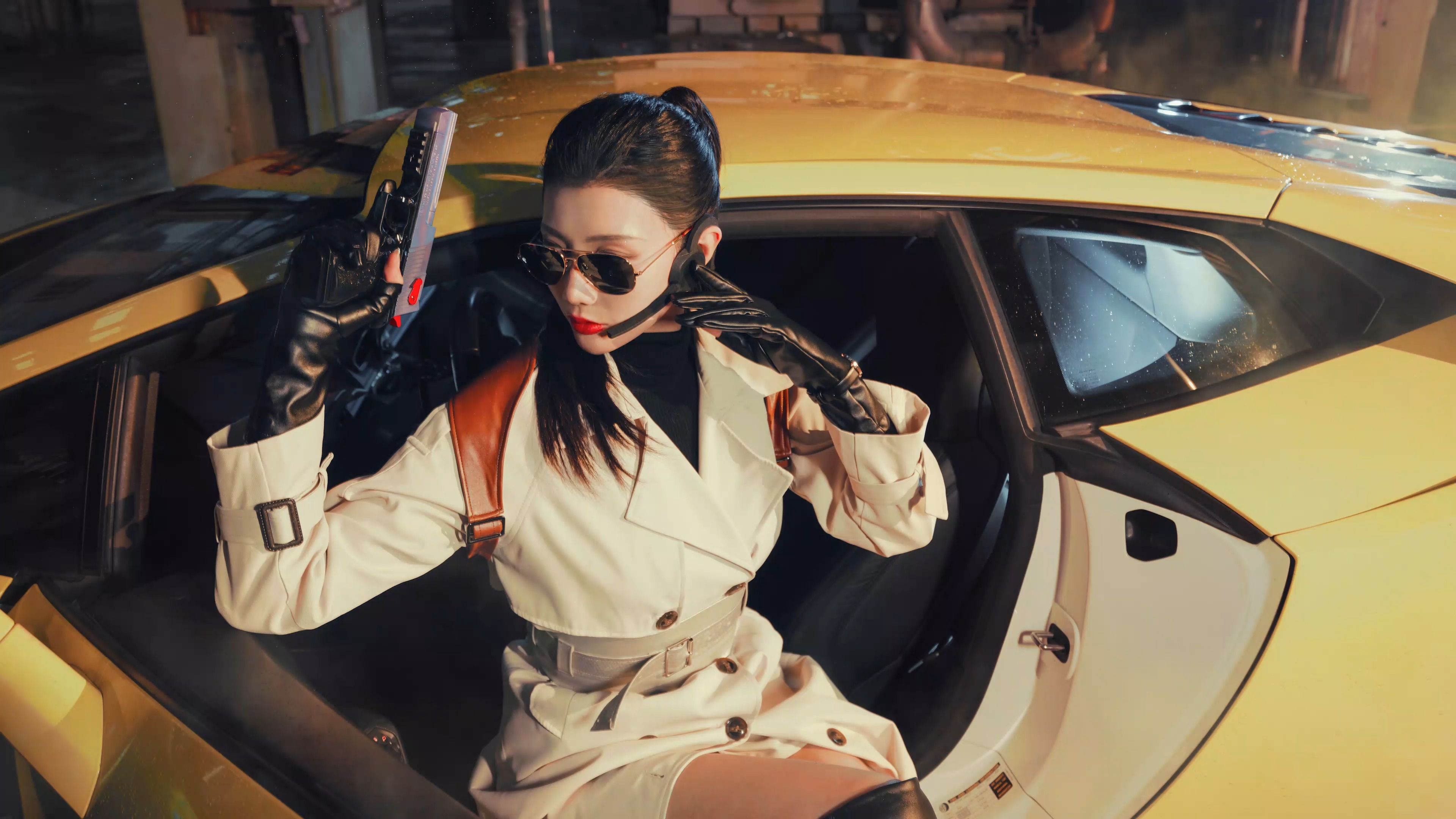 使命召唤手游 超帅的雅莉丝小姐姐来了! @coser如月灰