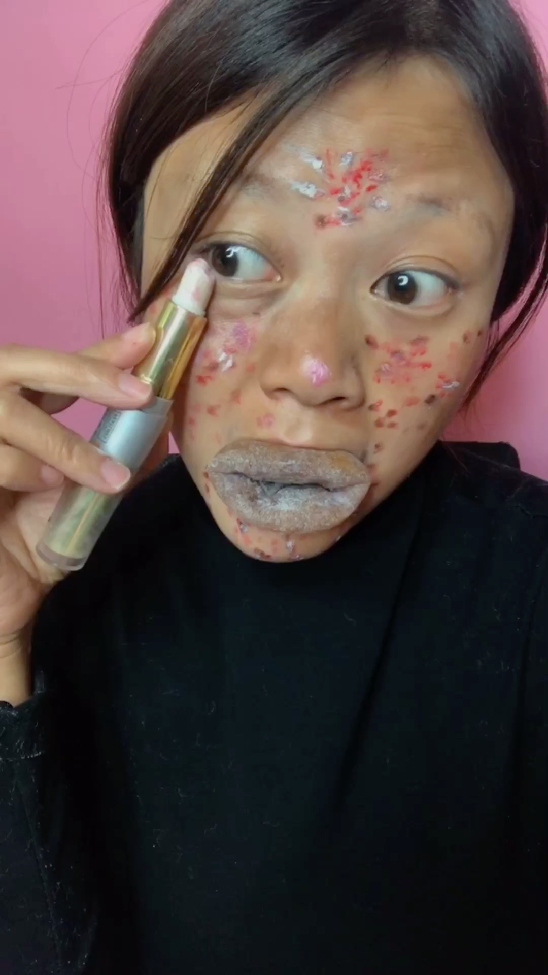 丑女化个妆惊艳全场,57秒化妆教程