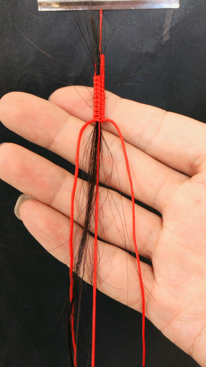 头发编手链 这样喜欢么