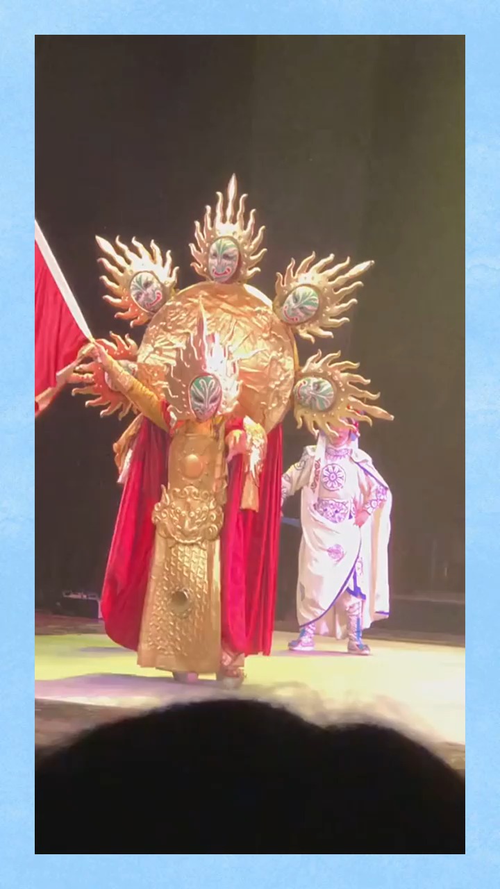 中华国粹六头变脸真的很震惊