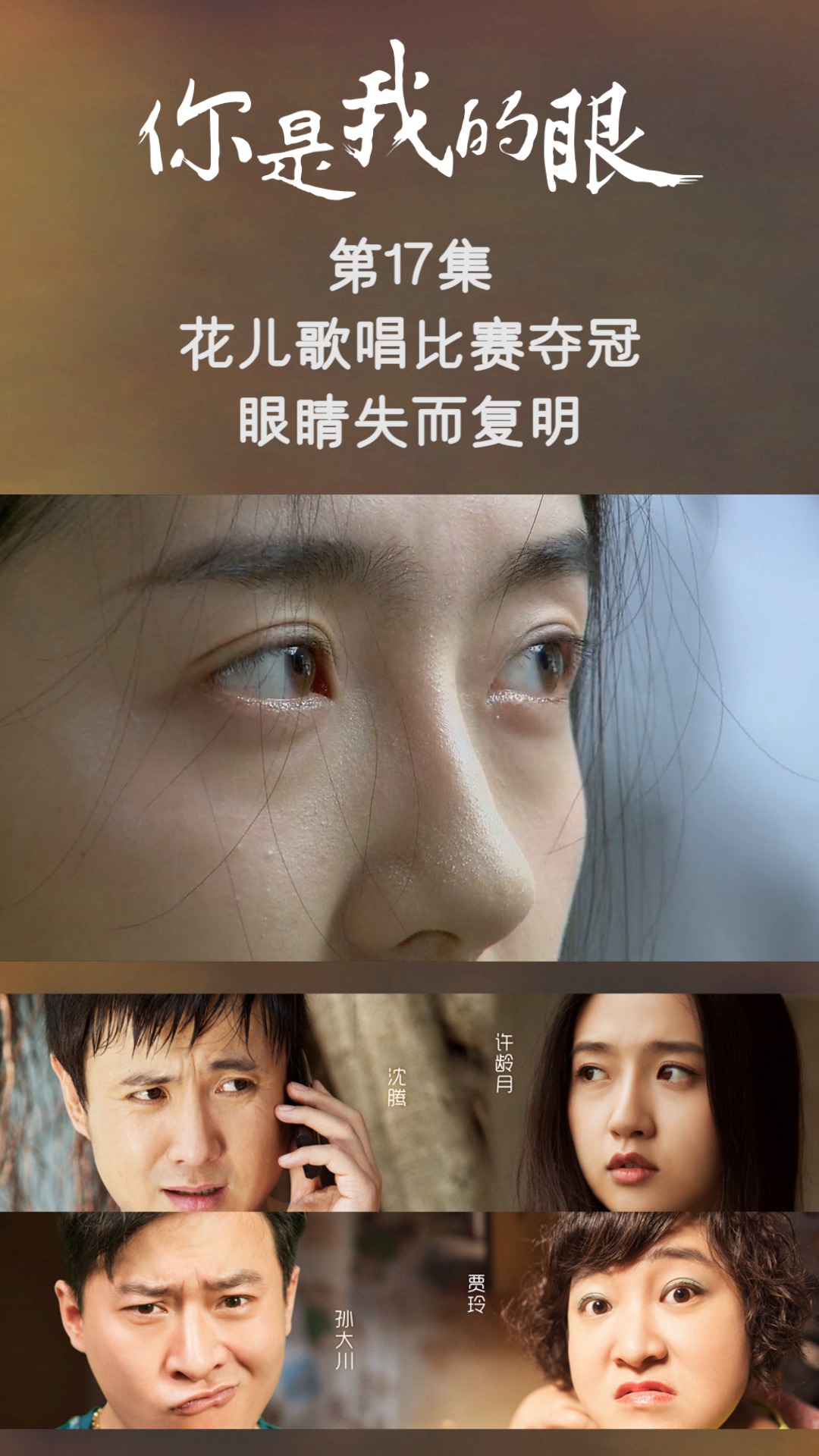 你是我的眼 第十七集 花儿歌唱比赛夺冠,眼睛失而复明