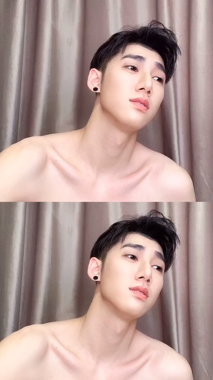 脱衣有肉又有锁骨的男孩是如此迷人.