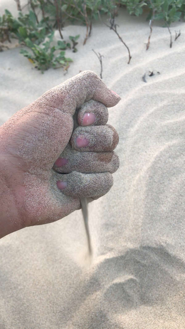 抓不住的沙子伤感图片图片